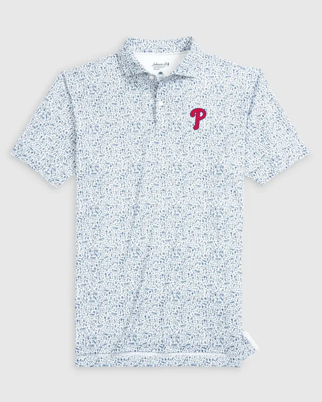 Philadelphia Phillies Rally Cap Performance Polo sold by Johnnie-O