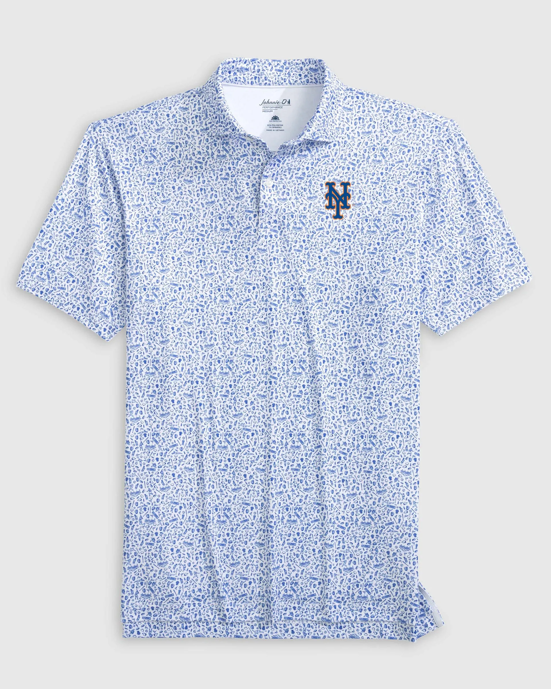 New York Mets Rally Cap Performance Polo sold by Johnnie-O product image thumbnail 2