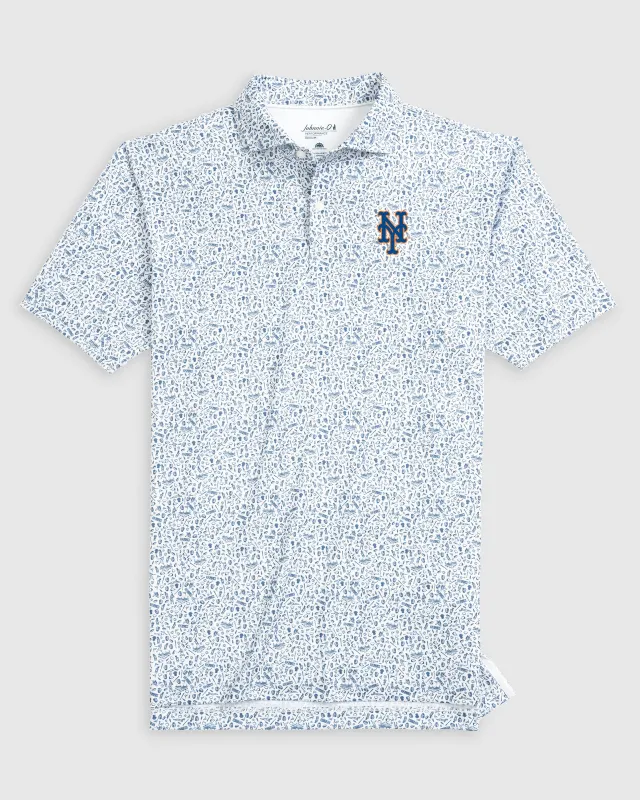 New York Mets Rally Cap Performance Polo sold by Johnnie-O