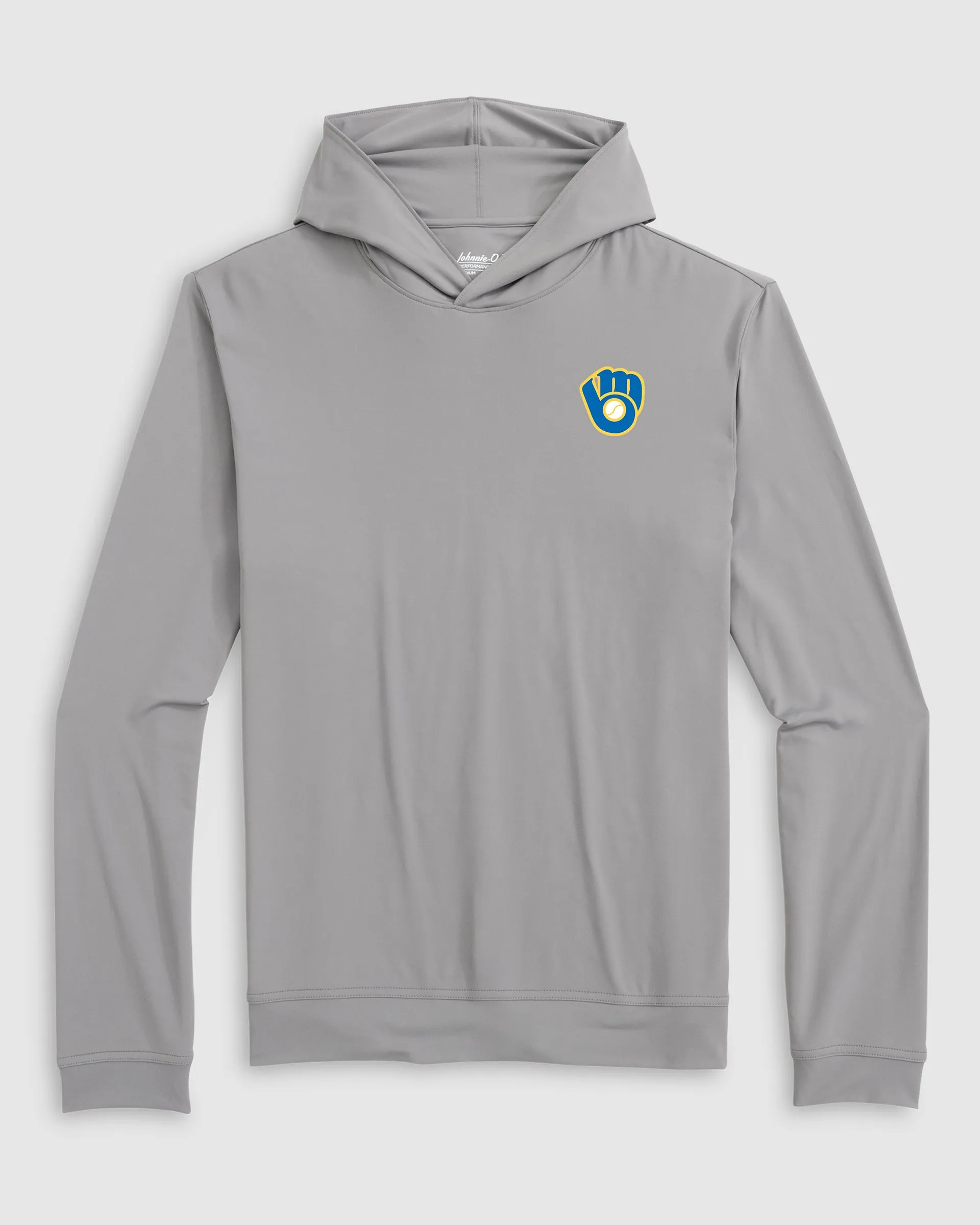 Milwaukee Brewers Motion Performance Hoodie - Cooperstown Logo sold by Johnnie-O product image thumbnail 2