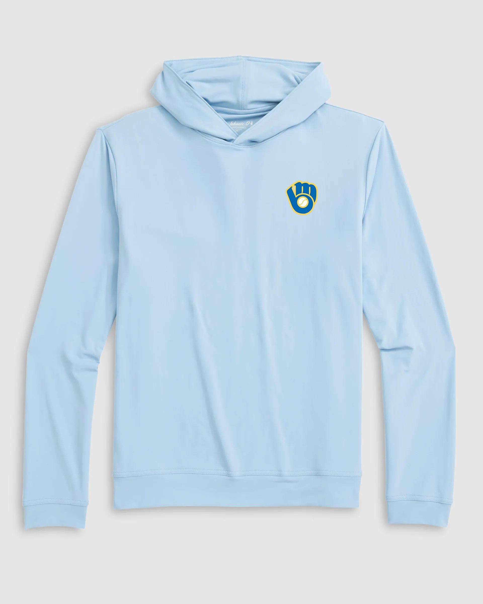 Milwaukee Brewers Motion Performance Hoodie - Cooperstown Logo sold by Johnnie-O product image thumbnail 3