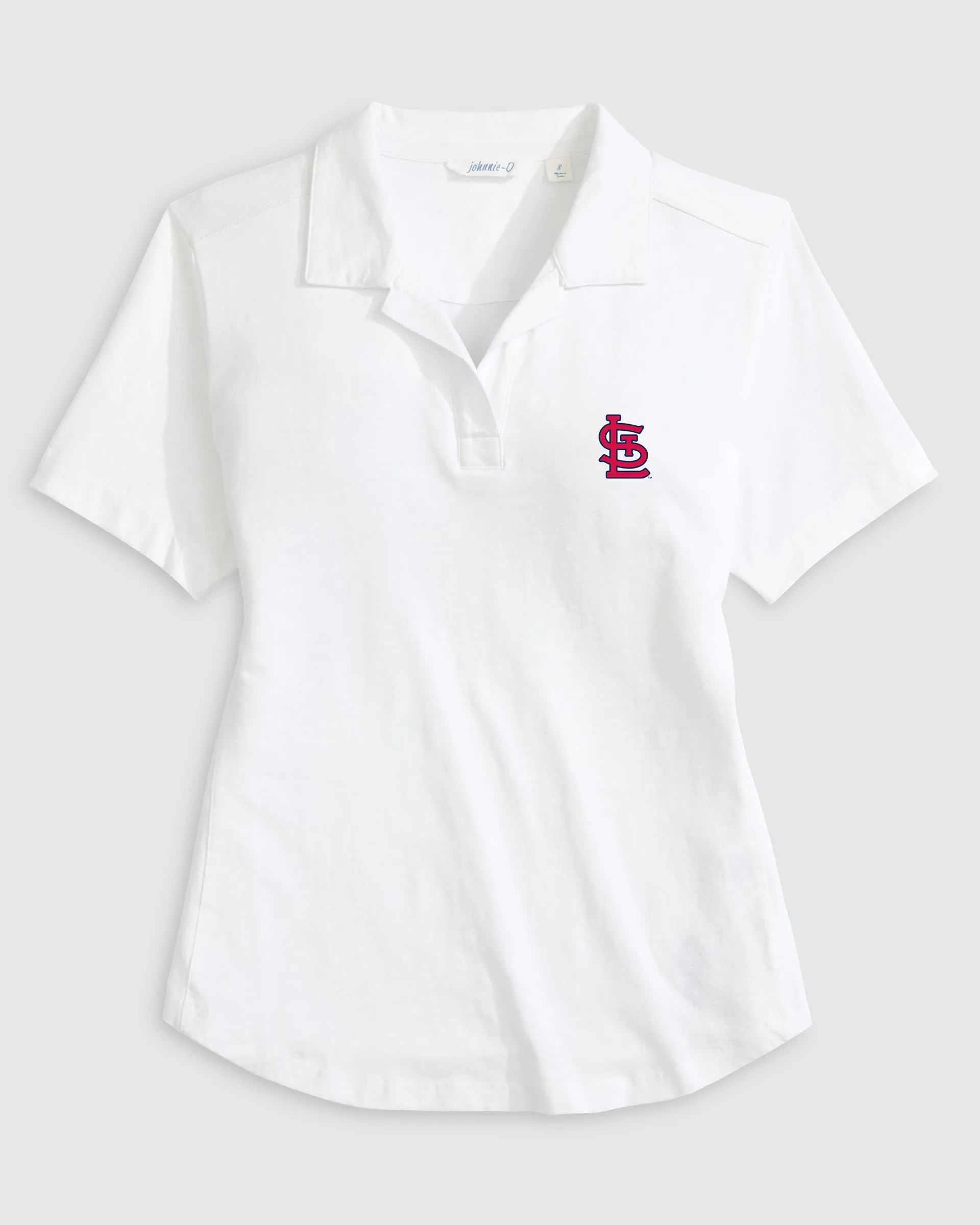 Women's St. Louis Cardinals Coastal Wash Polo sold by Johnnie-O