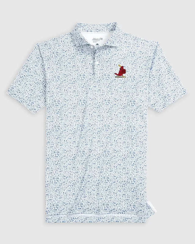 St. Louis Cardinals Rally Cap Performance Polo - Cooperstown Logo sold by Johnnie-O