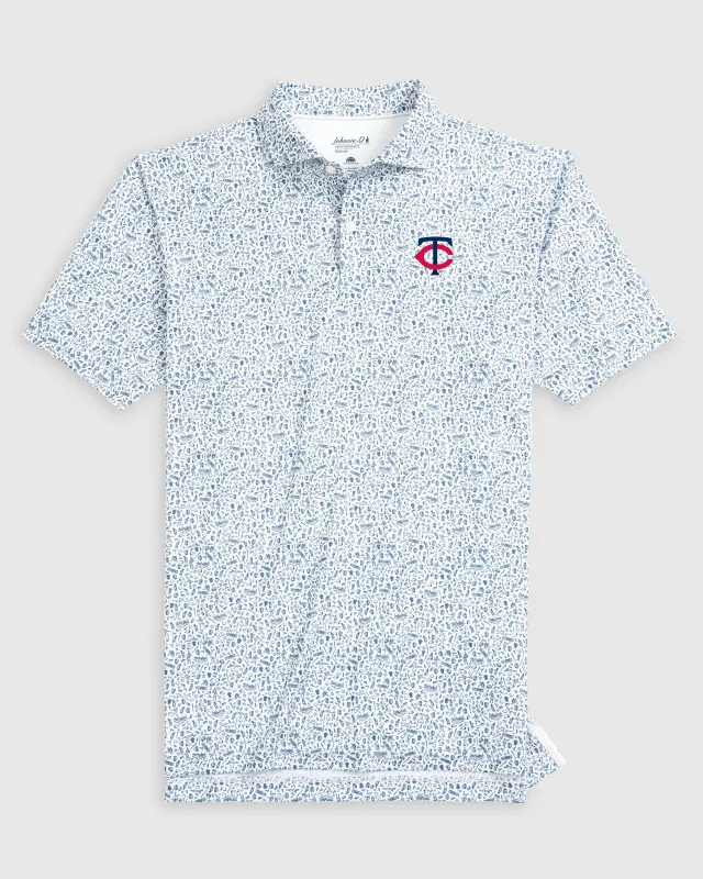 Minnesota Twins Rally Cap Performance Polo sold by Johnnie-O