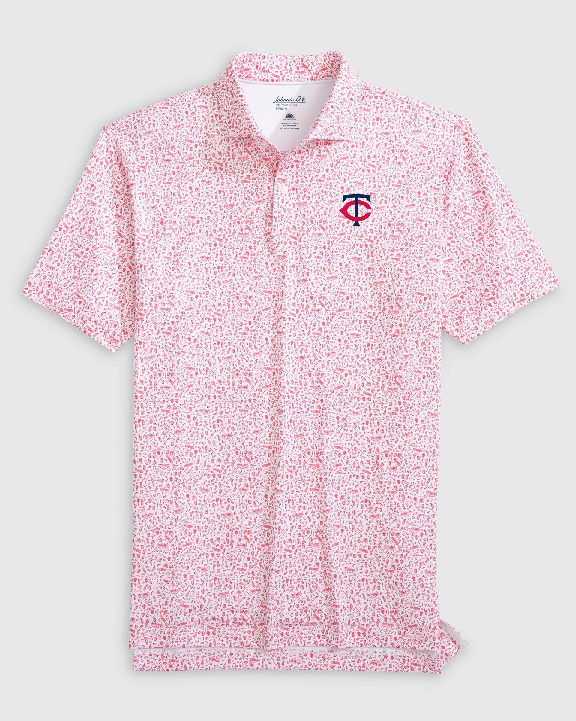 Minnesota Twins Rally Cap Performance Polo sold by Johnnie-O product image thumbnail 2