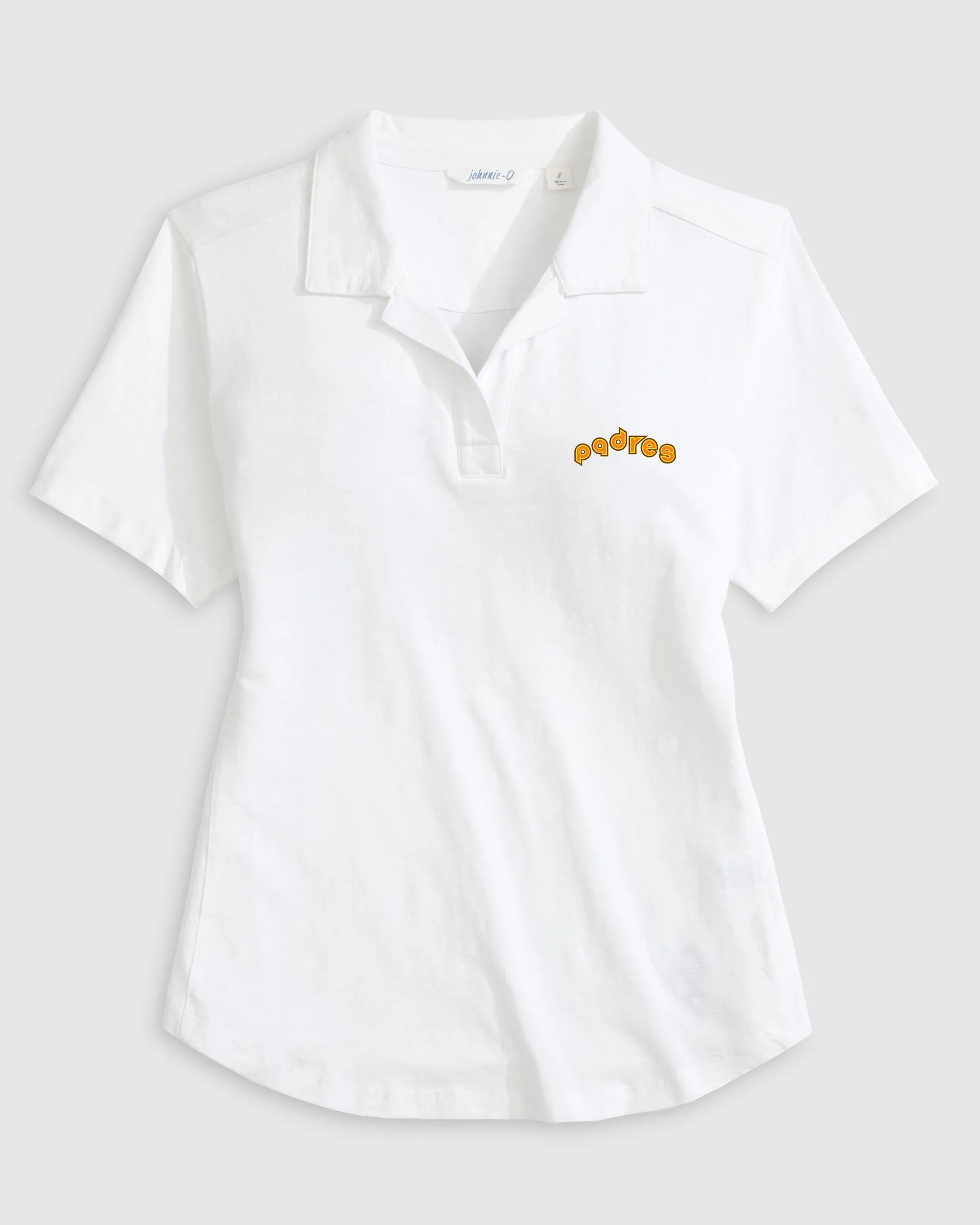 Women's San Diego Padres Coastal Wash Polo - Cooperstown Logo sold by Johnnie-O product image thumbnail 3