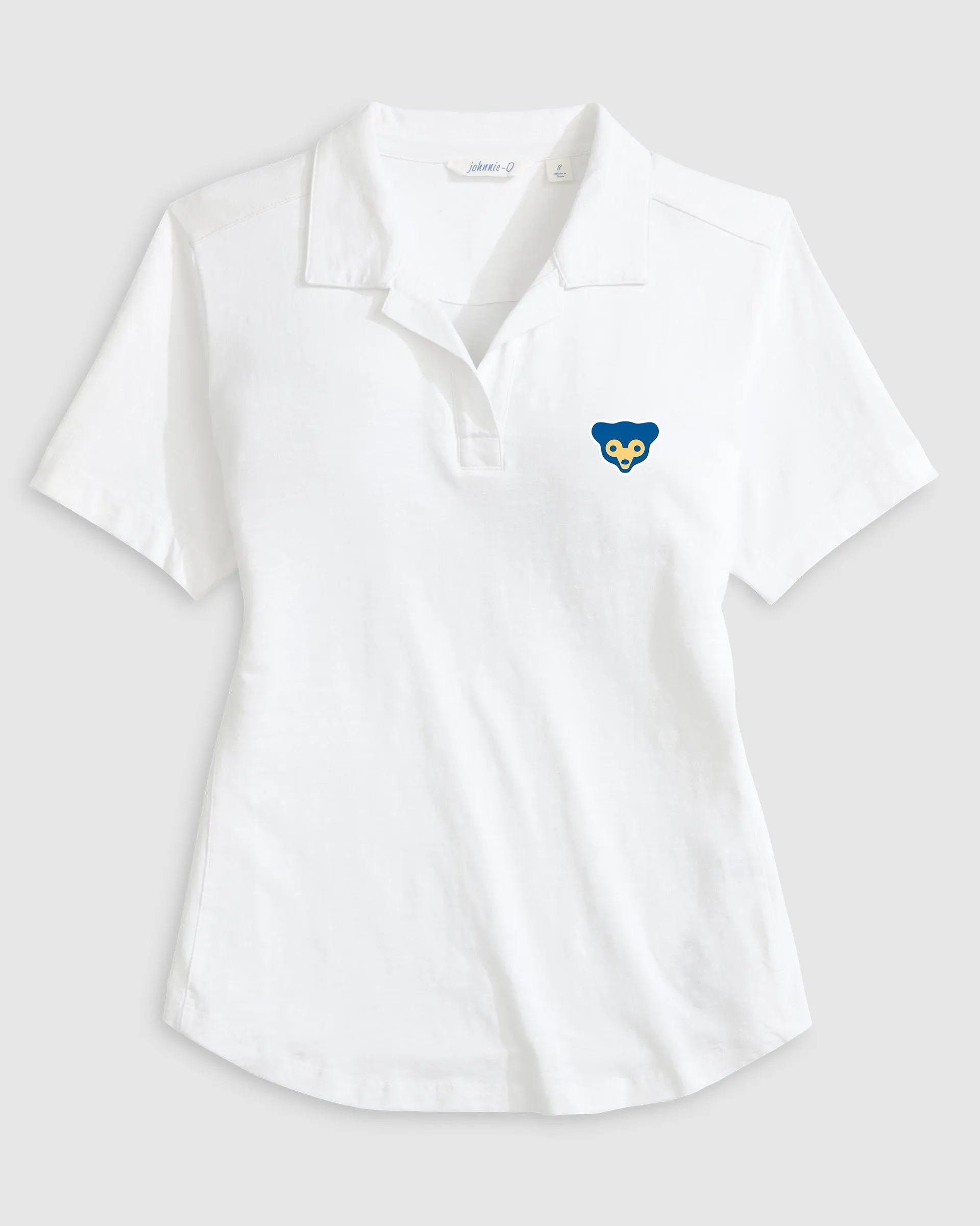 Women's Chicago Cubs Coastal Wash Polo - Cooperstown Logo sold by Johnnie-O product image thumbnail 2