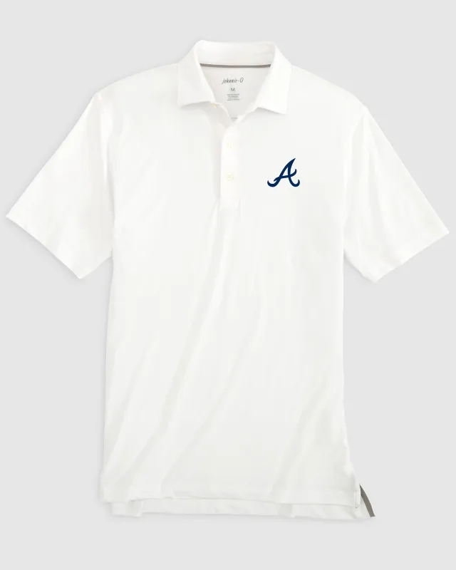 Atlanta Braves Birdie Performance Jersey Polo sold by Johnnie-O