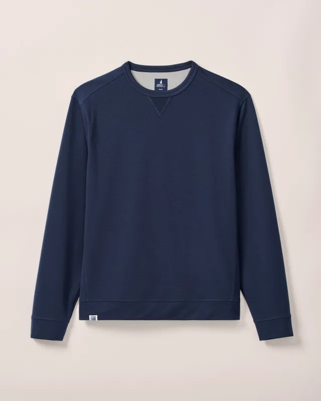 PerryGolf Willard Drirelease® Crewneck Sweatshirt made by Johnnie-O