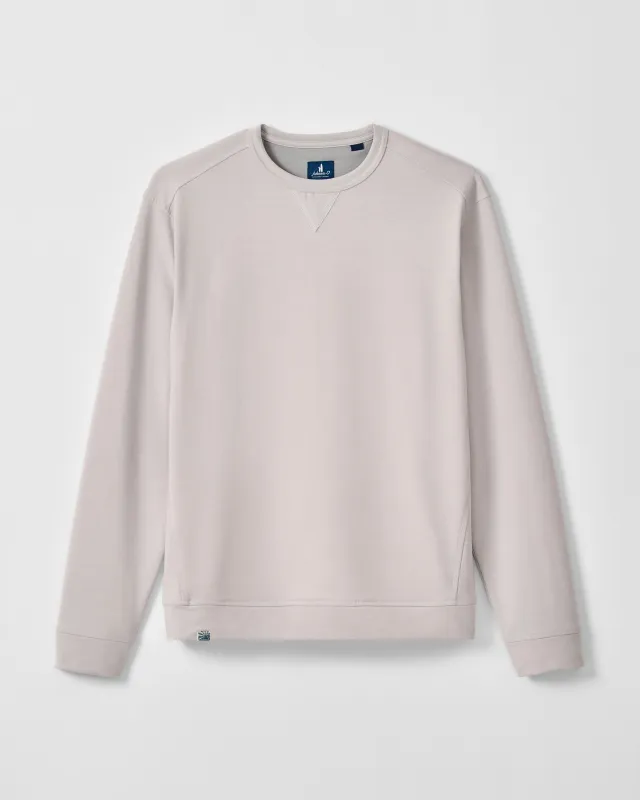 PerryGolf Willard Drirelease® Crewneck Sweatshirt-echo made by Johnnie-O