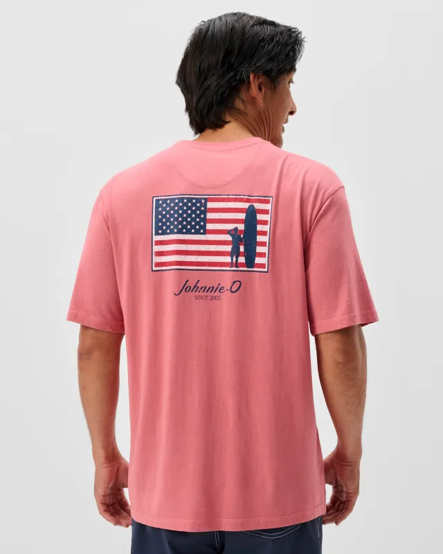 Dale Cotton Blend T-Shirt - American Dream made by Johnnie-O