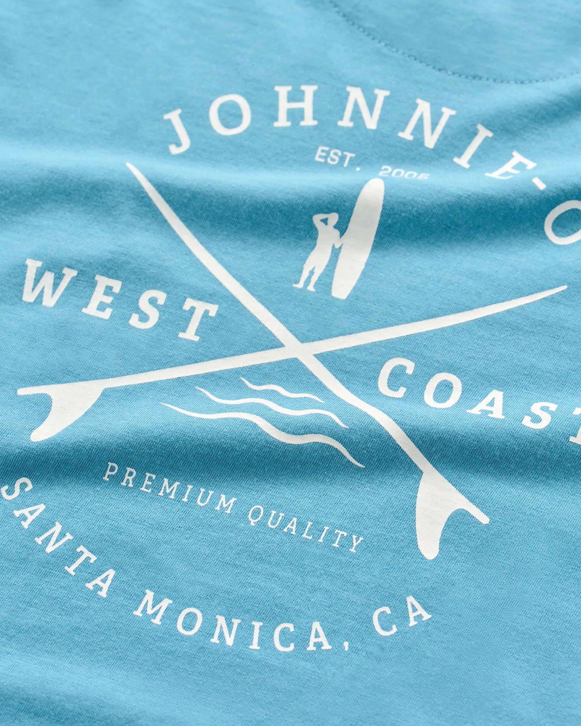 Dale Cotton Blend T-Shirt - Born to Surf sold by Johnnie-O product image thumbnail 5