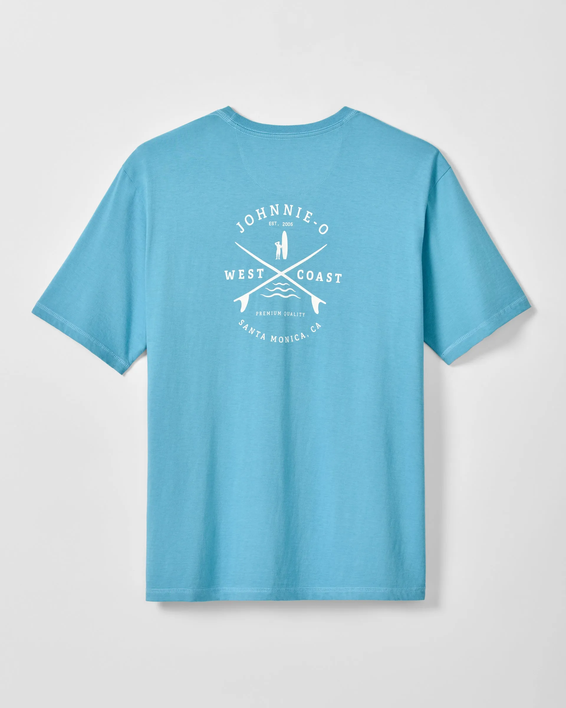 Dale Cotton Blend T-Shirt - Born to Surf sold by Johnnie-O product image thumbnail 4