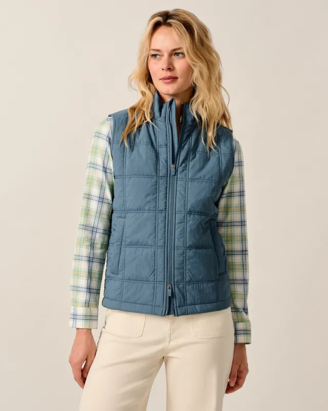 Fay Quilted Vest made by Johnnie-O