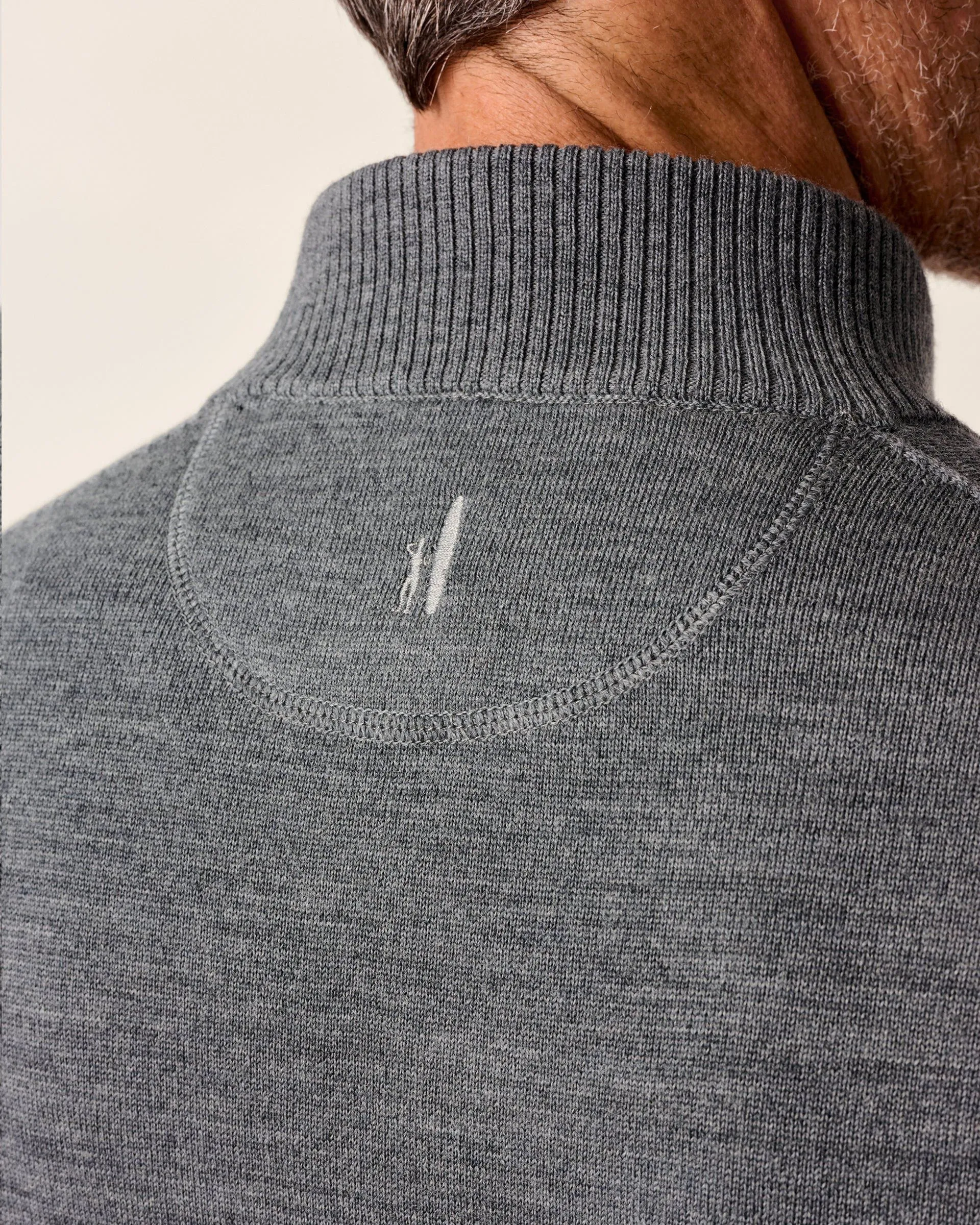 Raynor Merino 1/4 Zip Sweater sold by Johnnie-O product image thumbnail 3