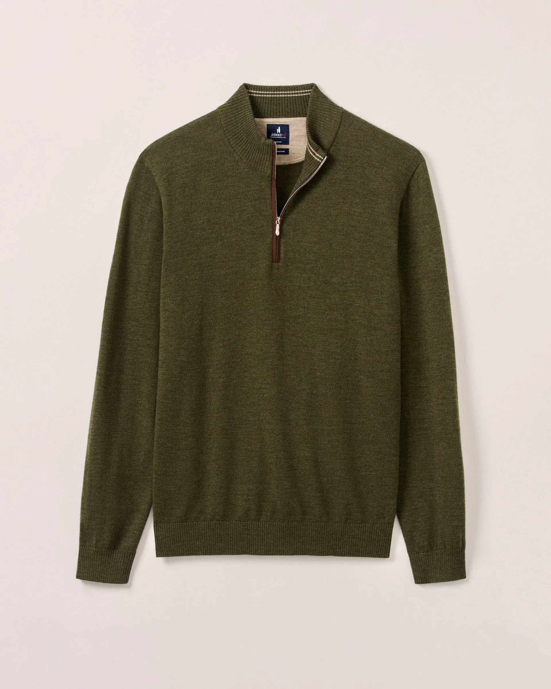 Raynor Merino 1/4 Zip Sweater sold by Johnnie-O product image thumbnail 5