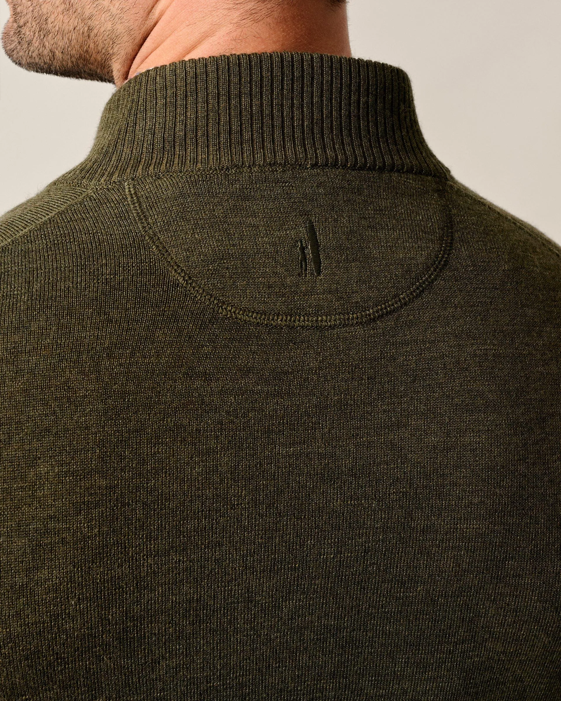 Raynor Merino 1/4 Zip Sweater sold by Johnnie-O product image thumbnail 3