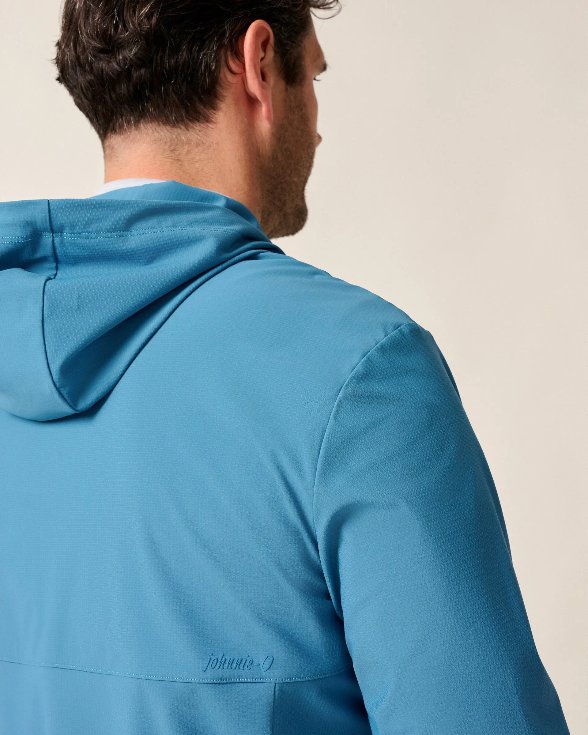 Marshal Featherweight Hooded Jacket sold by Johnnie-O product image thumbnail 4