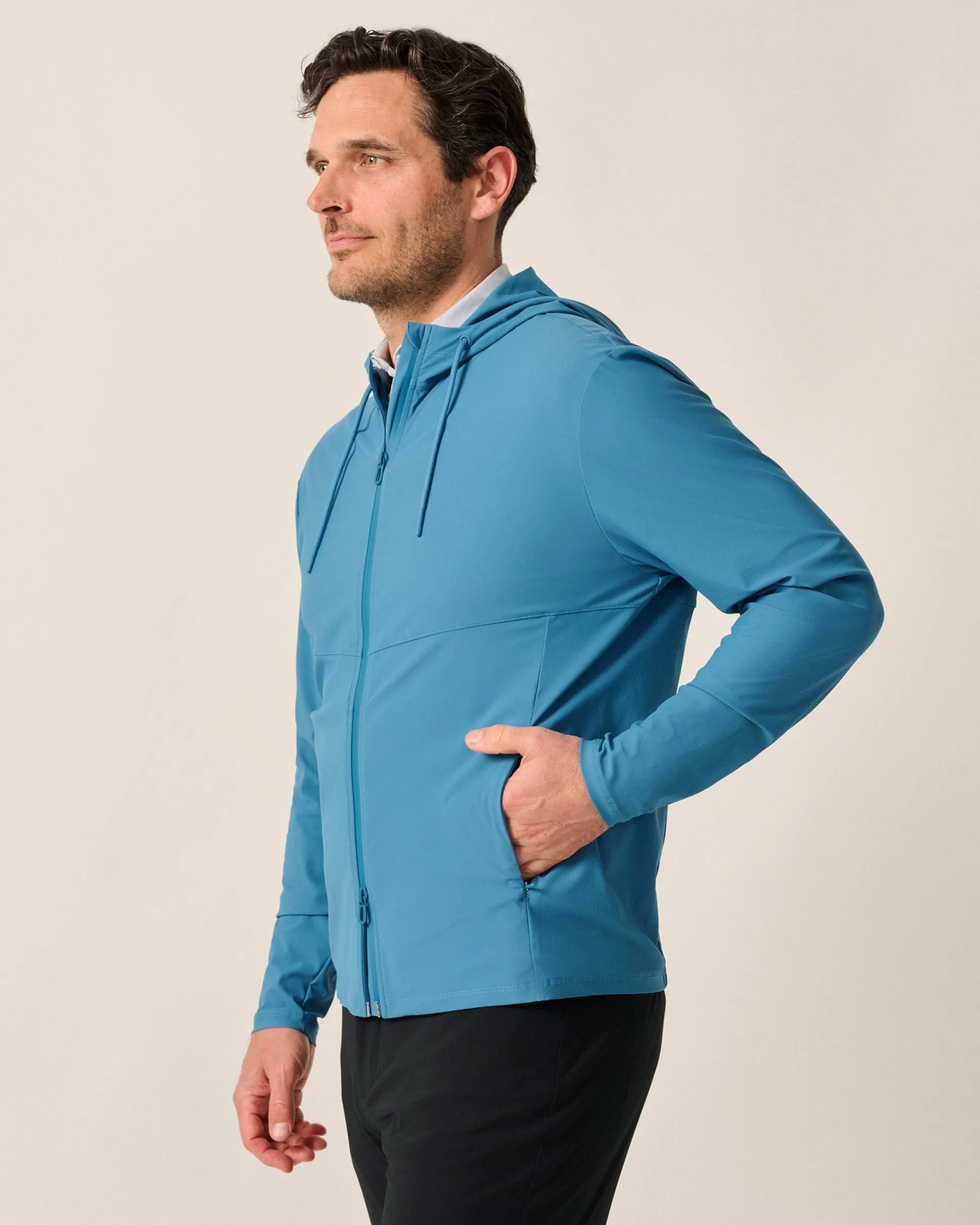 Marshal Featherweight Hooded Jacket sold by Johnnie-O product image thumbnail 5