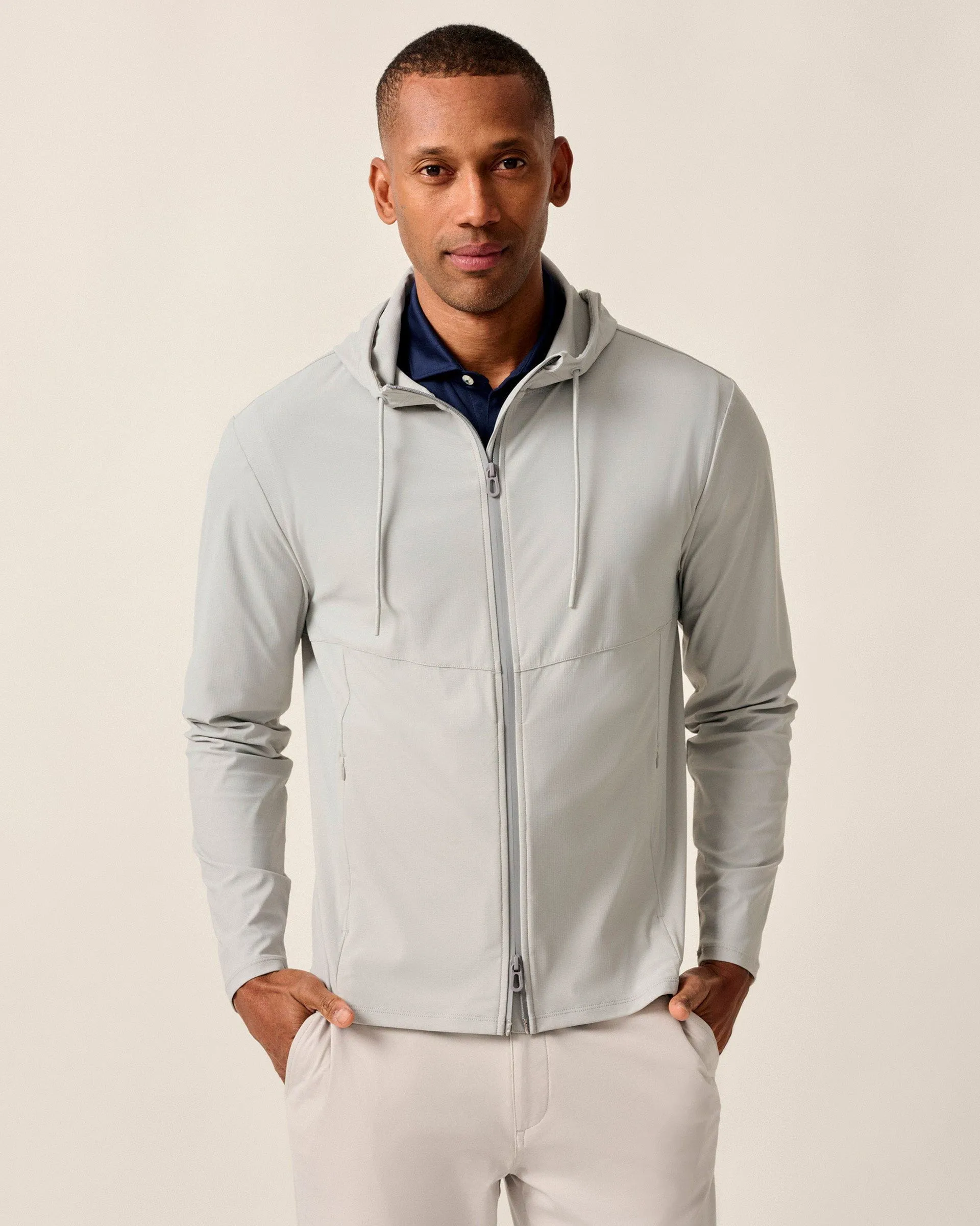 Marshal Featherweight Hooded Jacket sold by Johnnie-O