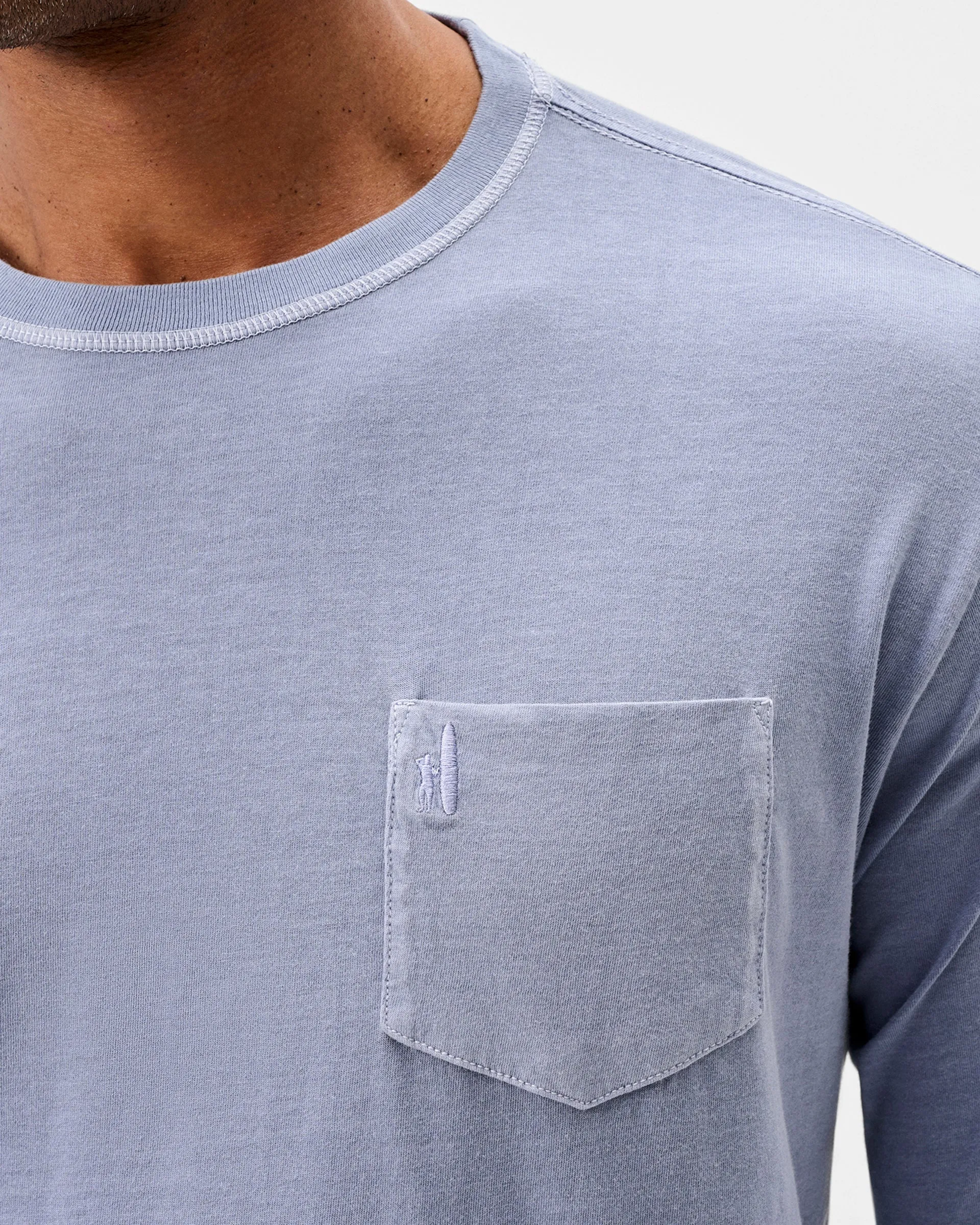 Brennan Long Sleeve Cotton Blend T-Shirt sold by Johnnie-O product image thumbnail 2