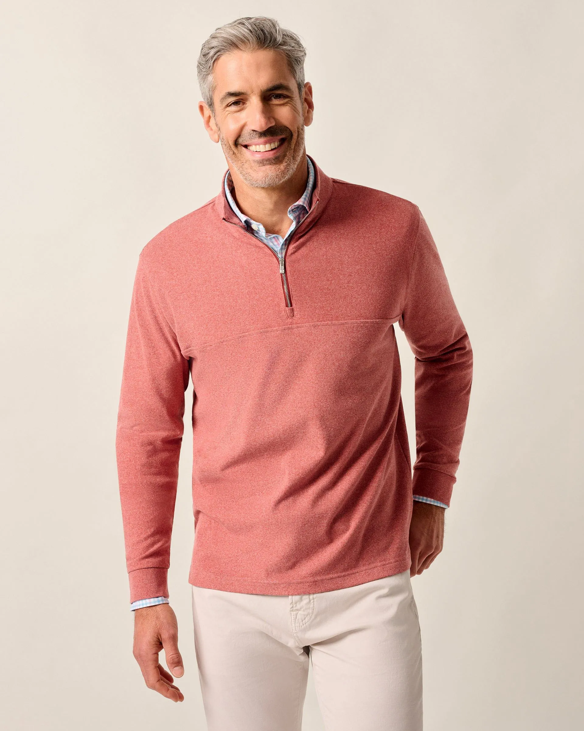 Mikey Performance 1/4 Zip Pullover sold by Johnnie-O