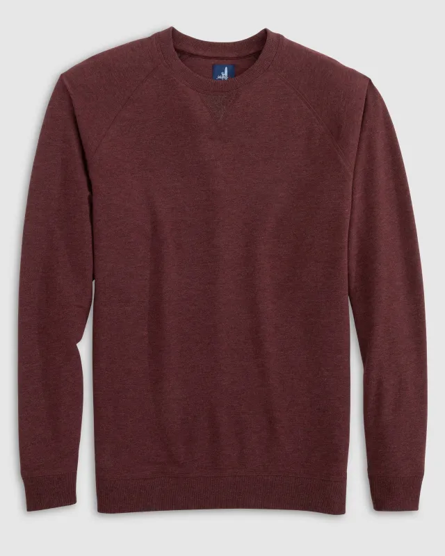Freeman Fleece Crewneck Sweatshirt made by Johnnie-O