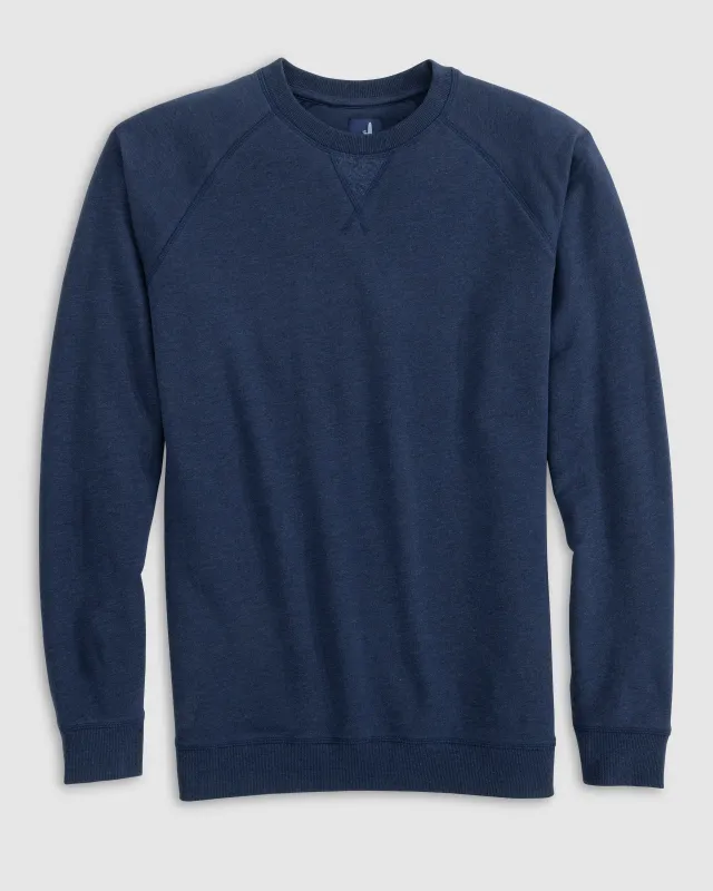 Freeman Fleece Crewneck Sweatshirt made by Johnnie-O