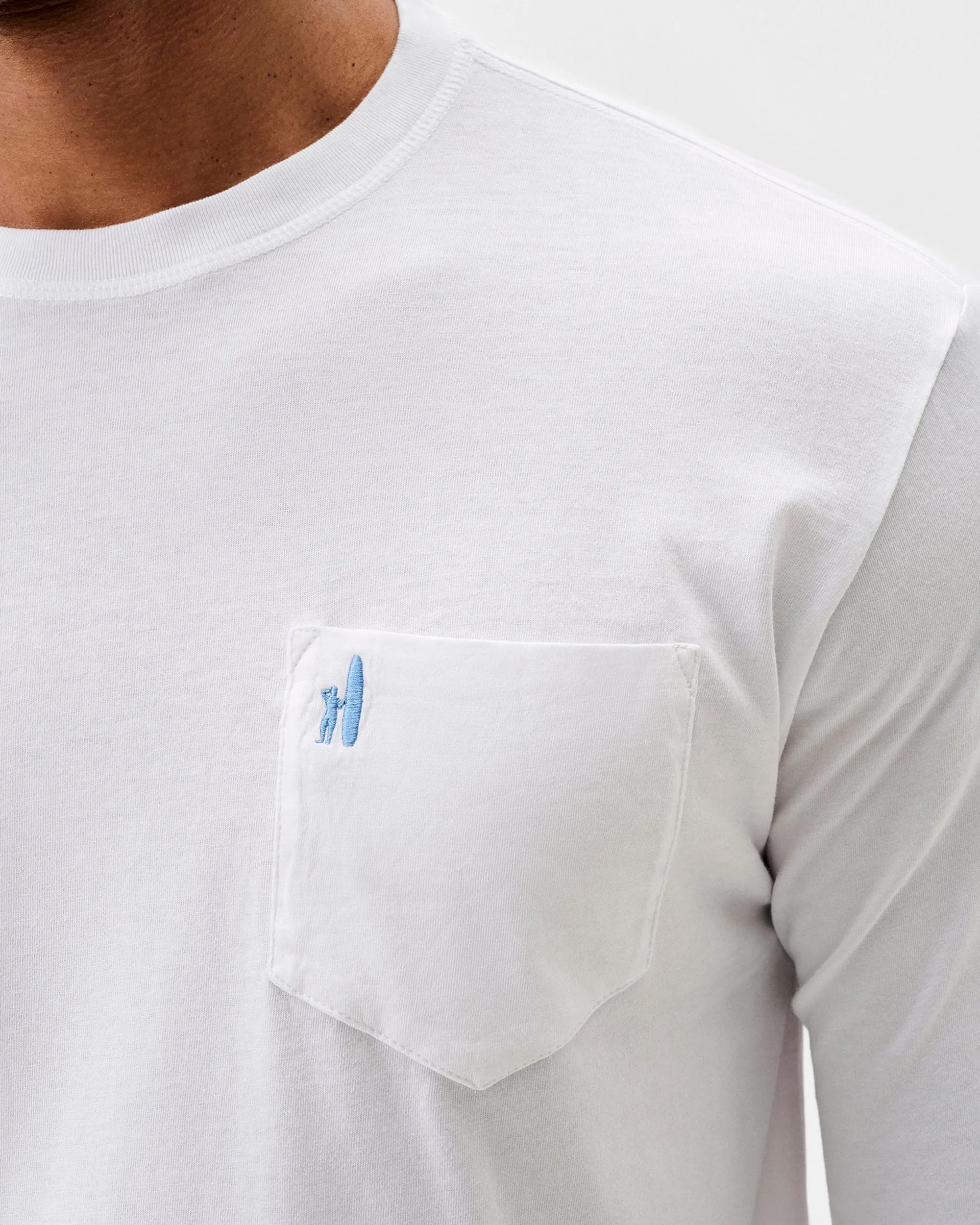 Brennan Long Sleeve Cotton Blend T-Shirt sold by Johnnie-O product image thumbnail 2