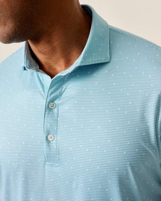 Featherweight Performance Polo - Tundra made by Johnnie-O