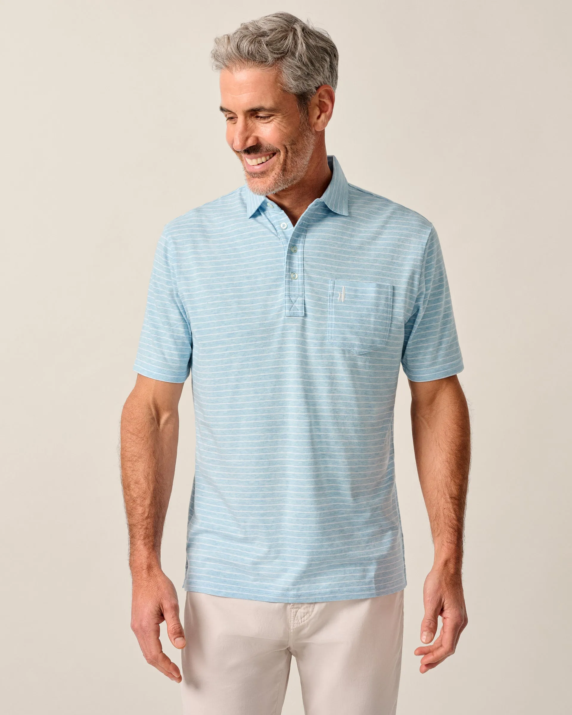 Original 4-Button Polo - Ryan Stripe sold by Johnnie-O product image thumbnail 4