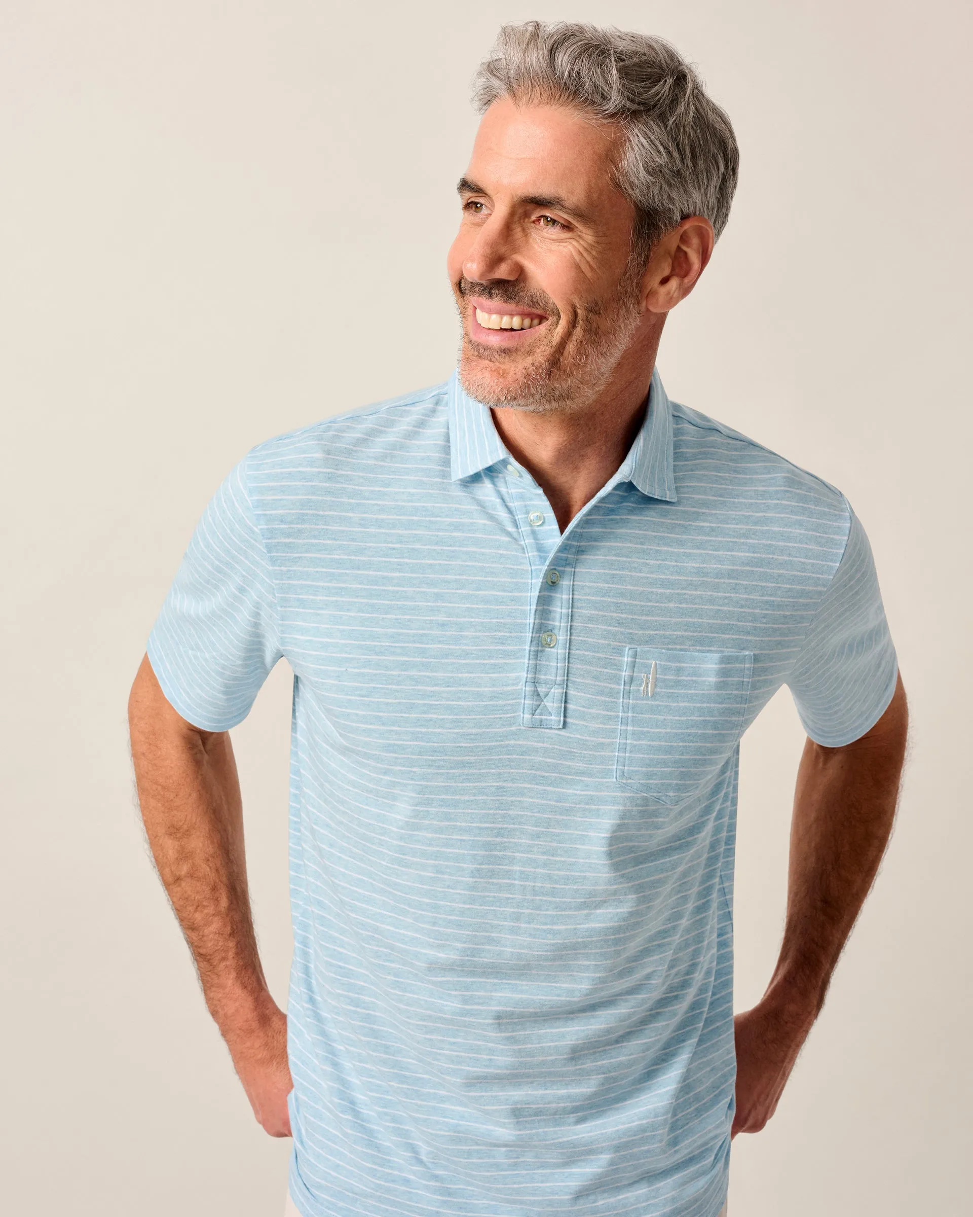 Original 4-Button Polo - Ryan Stripe sold by Johnnie-O product image thumbnail 2