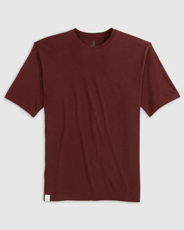 Heathered Spencer Cotton T-Shirt made by Johnnie-O