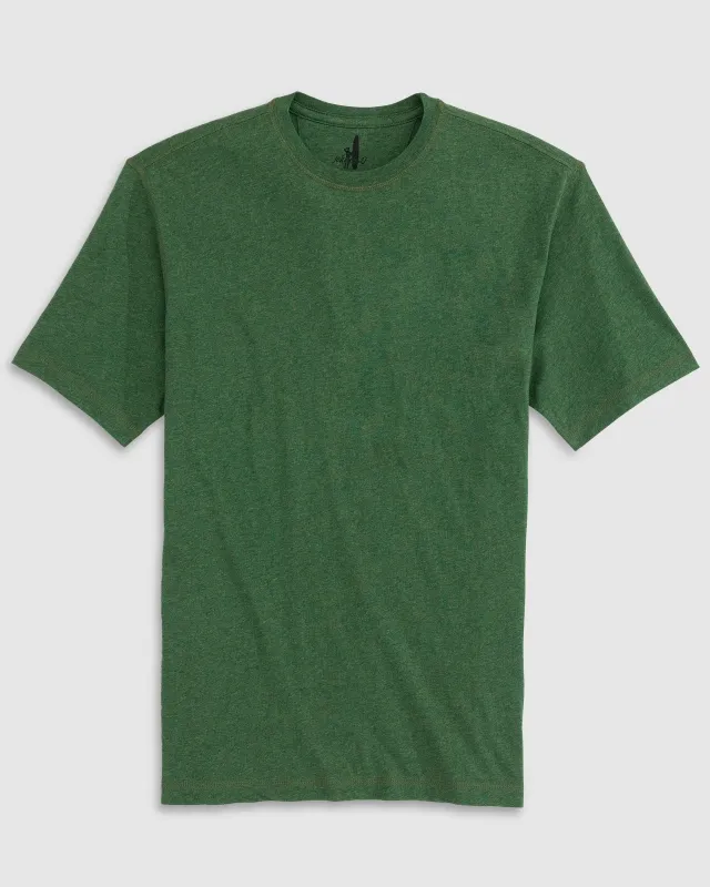 Heathered Spencer Cotton T-Shirt made by Johnnie-O
