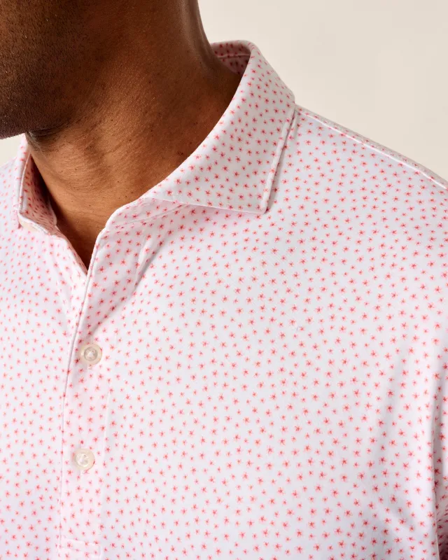 Featherweight Performance Polo - Plumeria sold by Johnnie-O