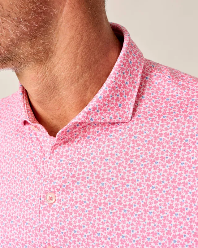 Featherweight Performance Polo - Four Leaf made by Johnnie-O