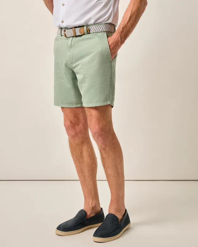 Melrose Cotton Linen Shorts sold by Johnnie-O