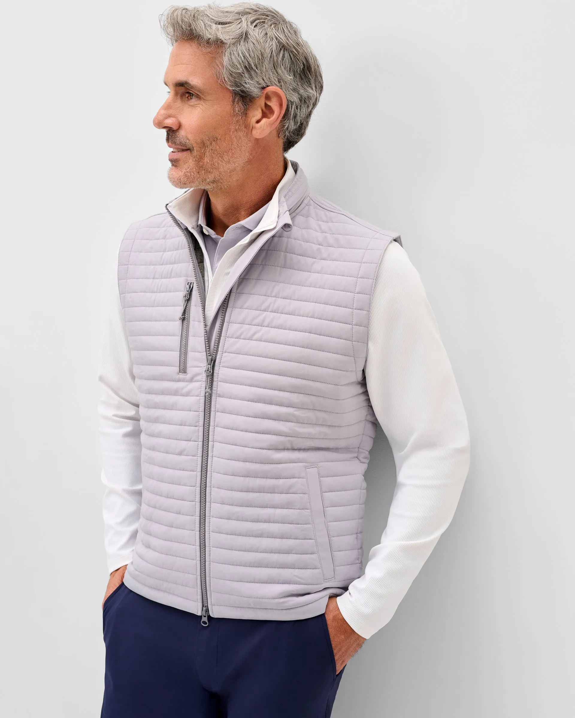 Crosswind Quilted Performance Vest sold by Johnnie-O product image thumbnail 5