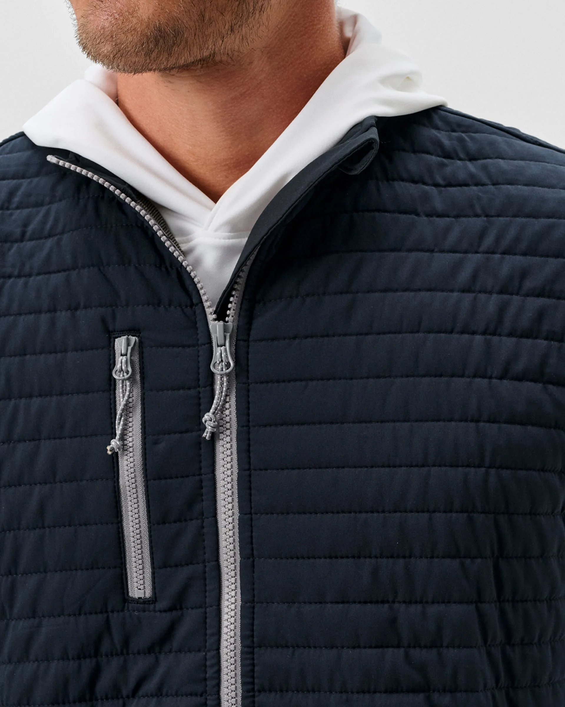 Crosswind Quilted Performance Vest sold by Johnnie-O product image thumbnail 2