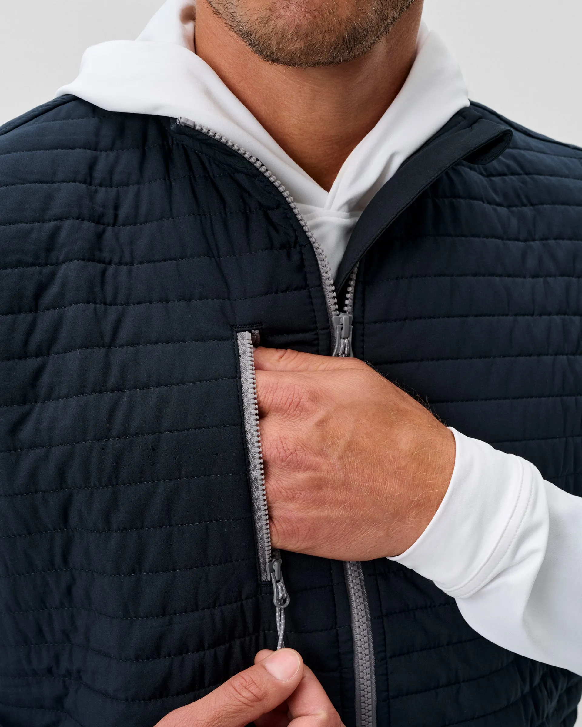 Crosswind Quilted Performance Vest sold by Johnnie-O product image thumbnail 3