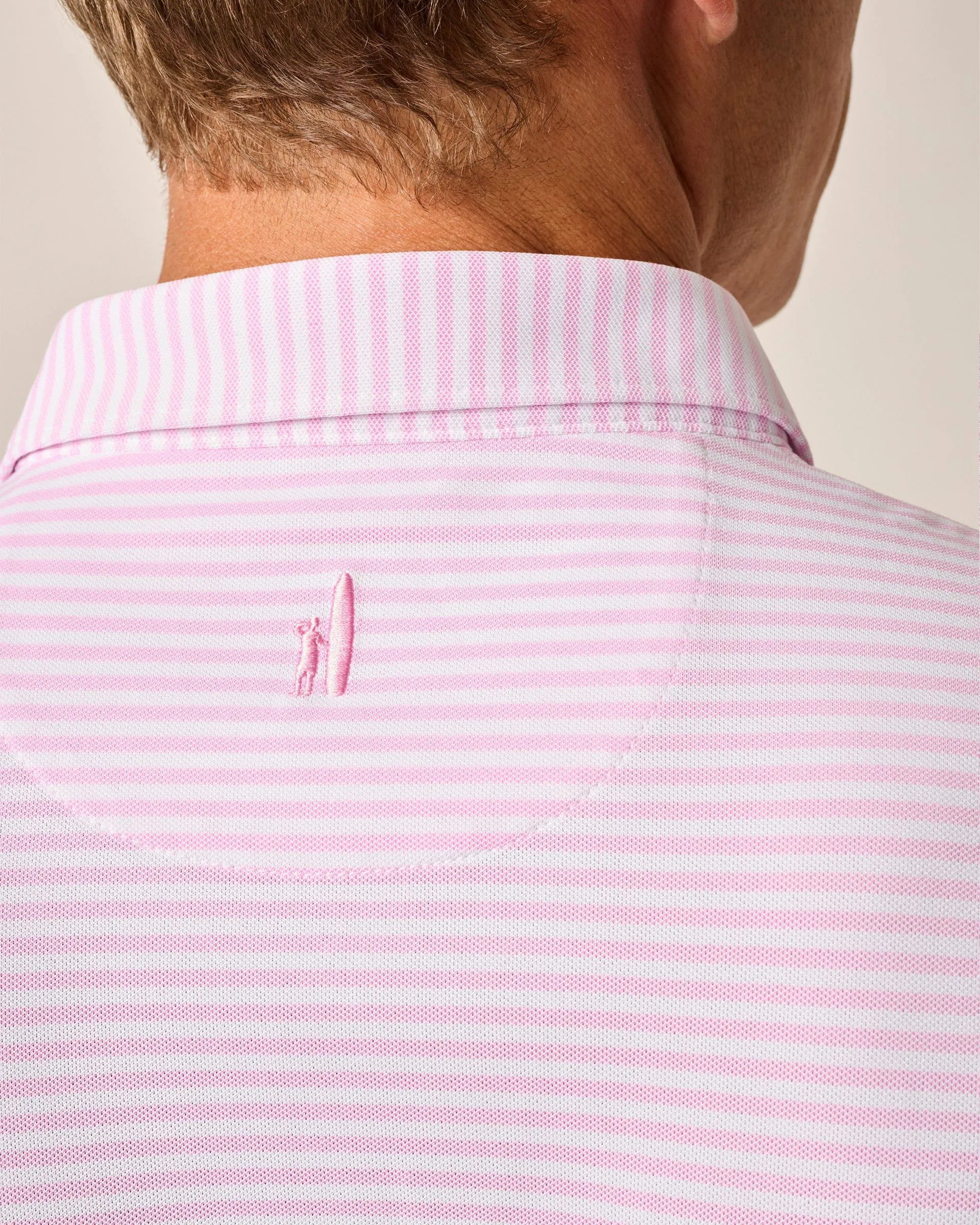 Performance Mesh Polo - Stetson Stripe sold by Johnnie-O product image thumbnail 3