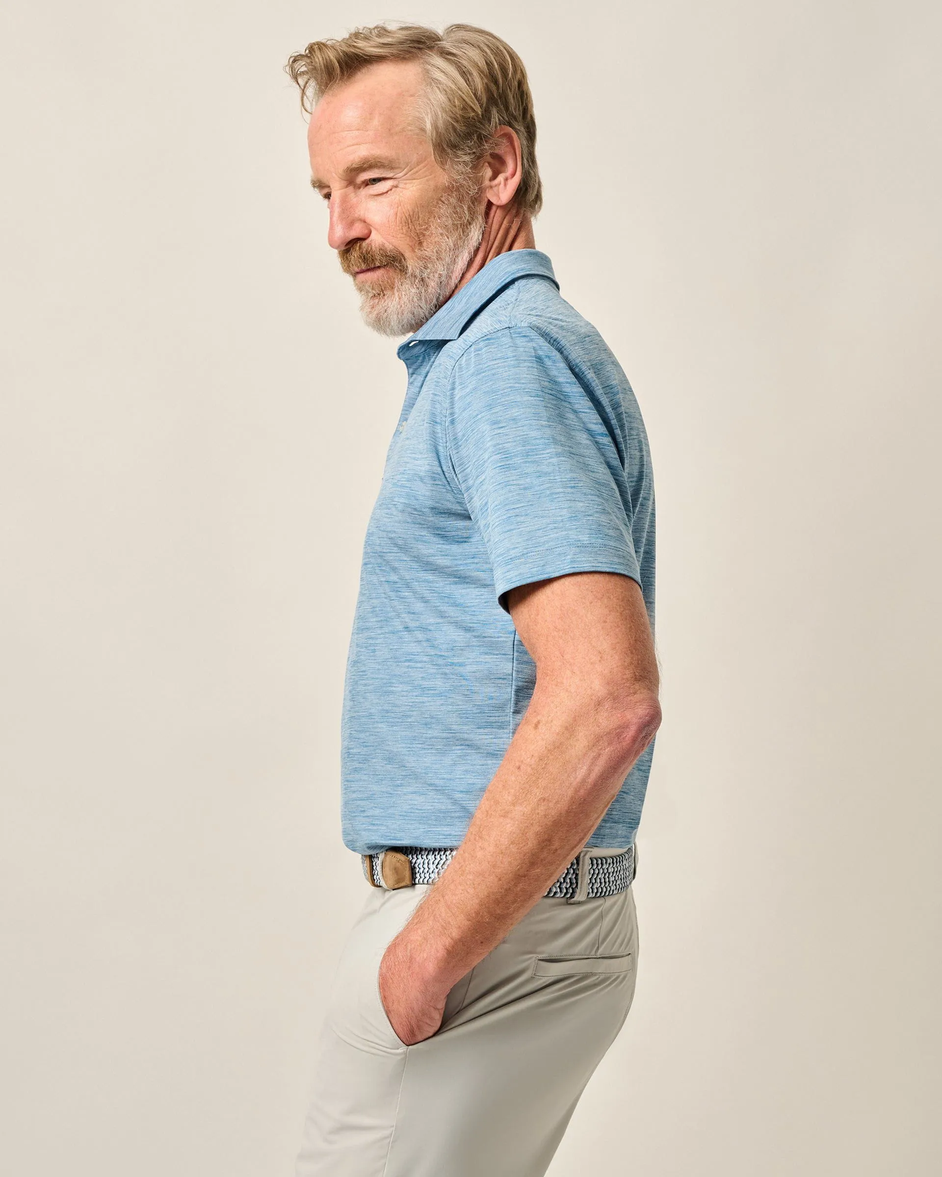 Performance Featherweight Polo - Huronn Solid sold by Johnnie-O product image thumbnail 4