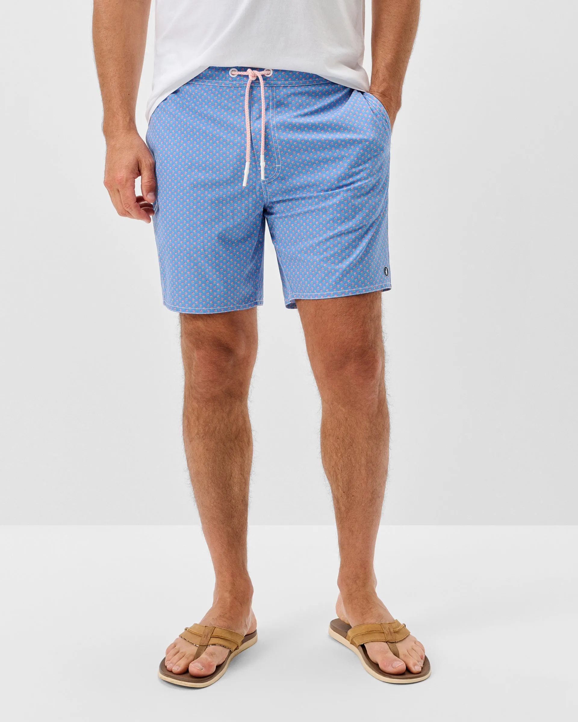 Half Elastic 7" Swim Trunks sold by Johnnie-O