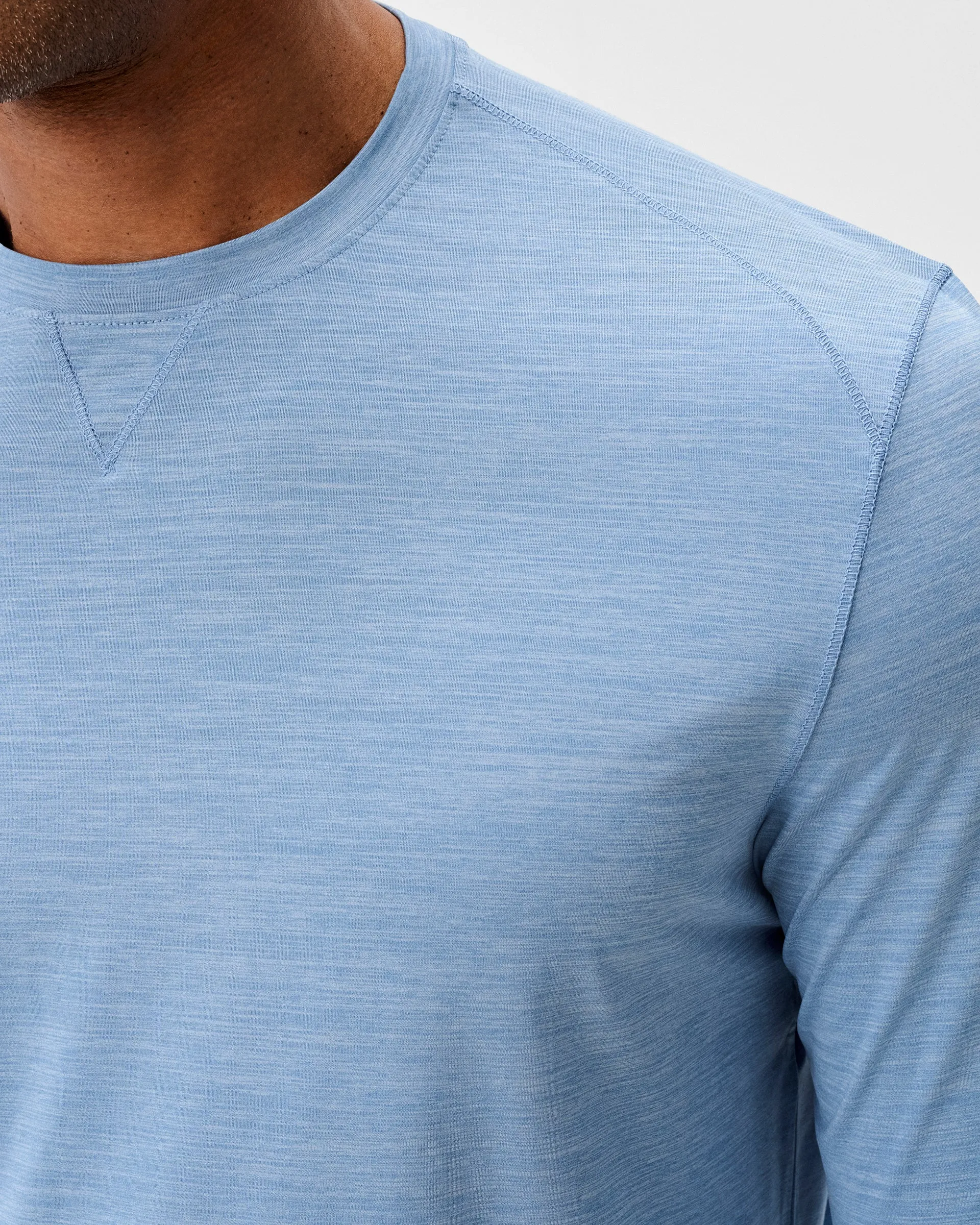 Basin Performance Crew Neck Sun Shirt sold by Johnnie-O product image thumbnail 3