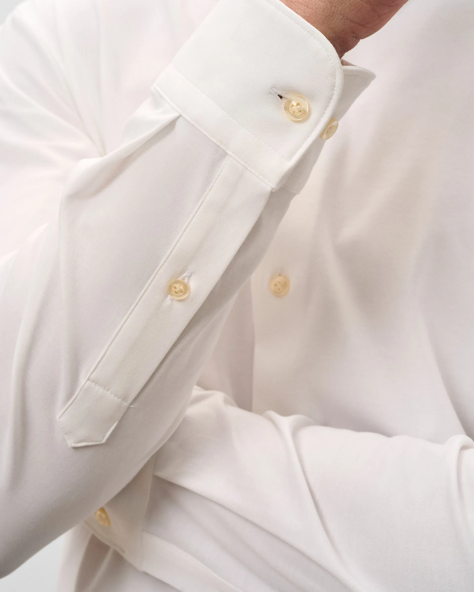 Fine Pique Knit Button Down Shirt - Boughton Solid sold by Johnnie-O product image thumbnail 4