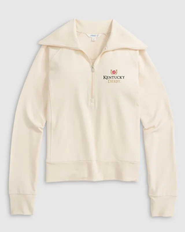 Kentucky Derby Eliza 1/2 Zip made by Johnnie-O
