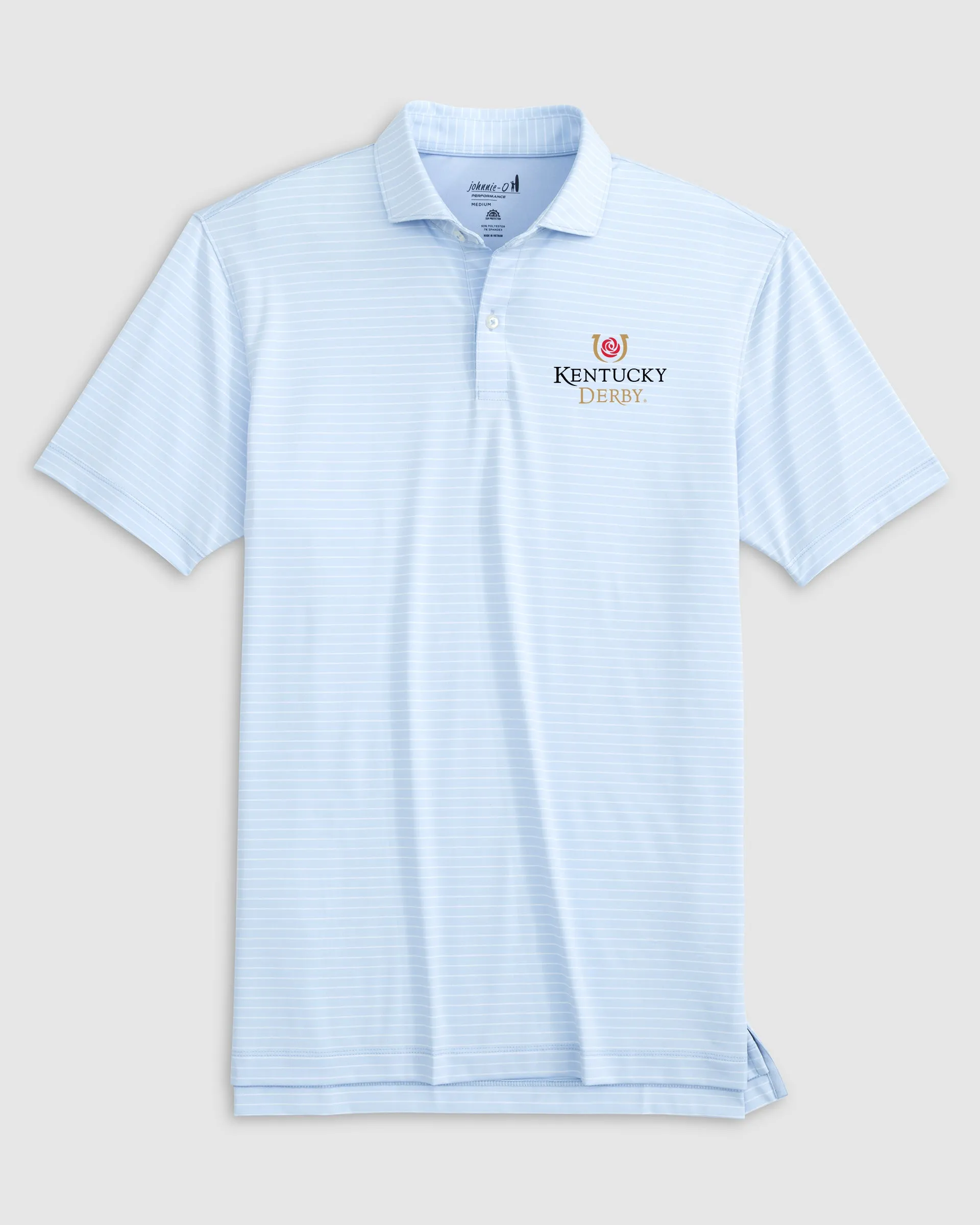 Kentucky Derby Beau Striped Performance Jersey Polo sold by Johnnie-O product image thumbnail 2
