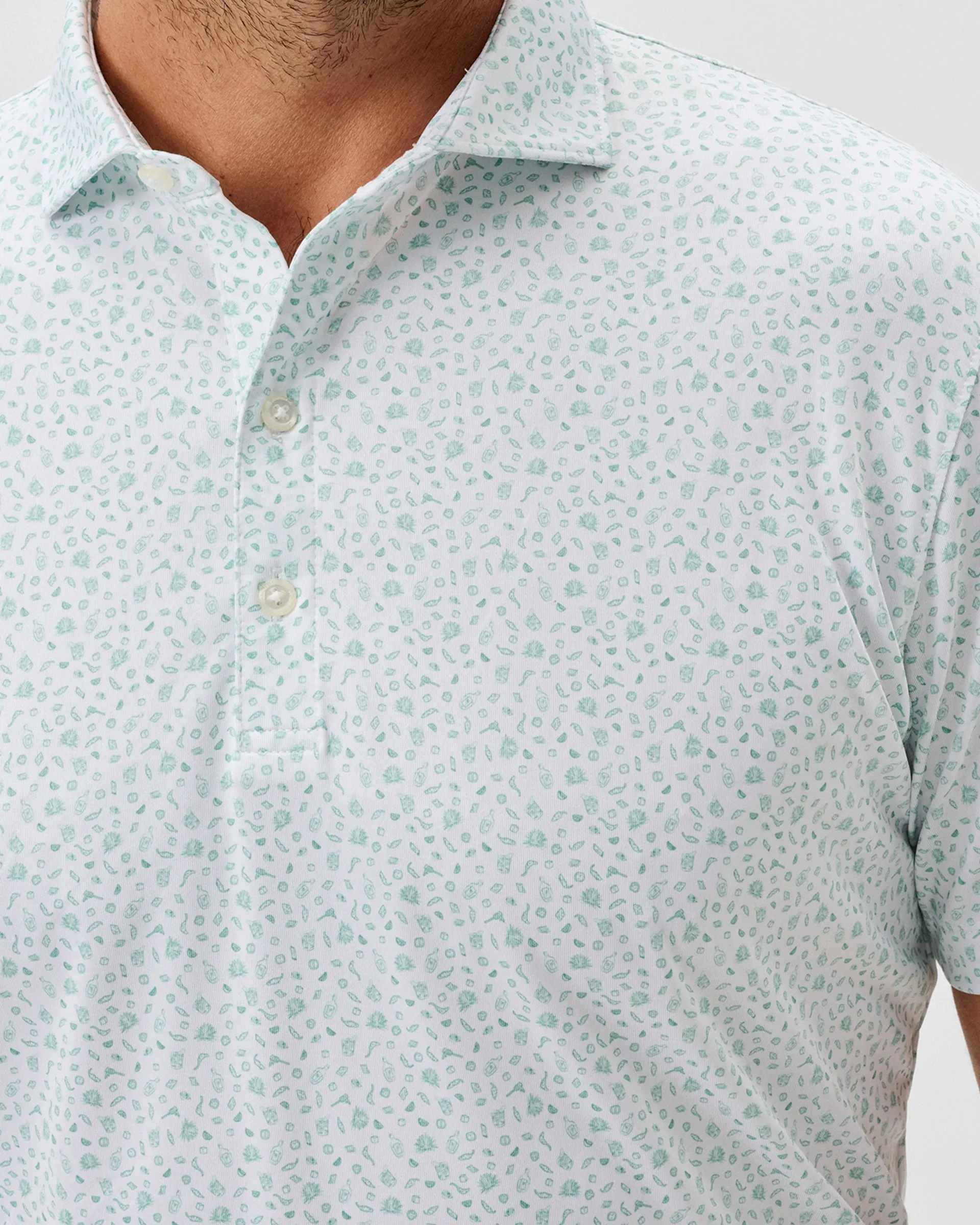 Performance Jersey Polo - Barbacoa sold by Johnnie-O