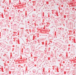 University of Michigan Hoop There It Is Printed Performance Jersey Polo - 2026 Men's College Basketball Champions Logo sold by Johnnie-O product image thumbnail 3