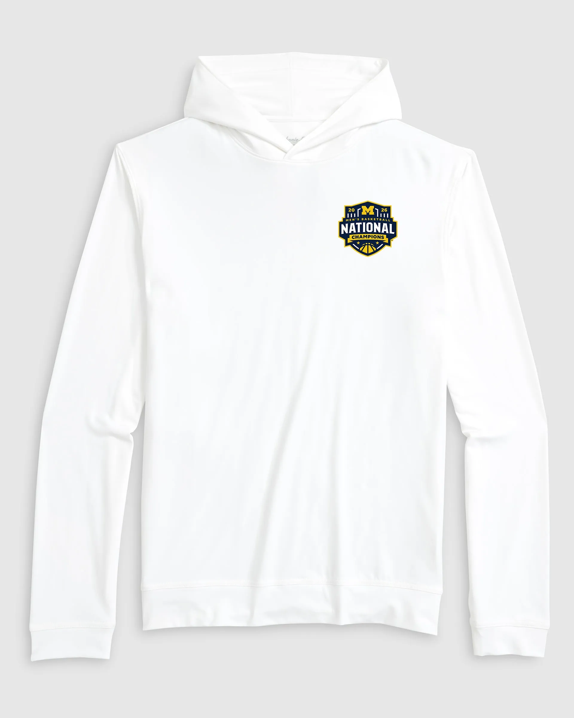 University of Michigan Motion Performance Hoodie - 2026 Men's College Basketball Champions Logo sold by Johnnie-O product image thumbnail 2